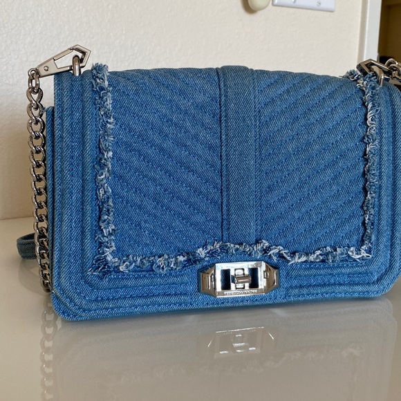 Rebecca Minkoff Bags Rebecca Minkoff Denim Chevron Quilted Small
